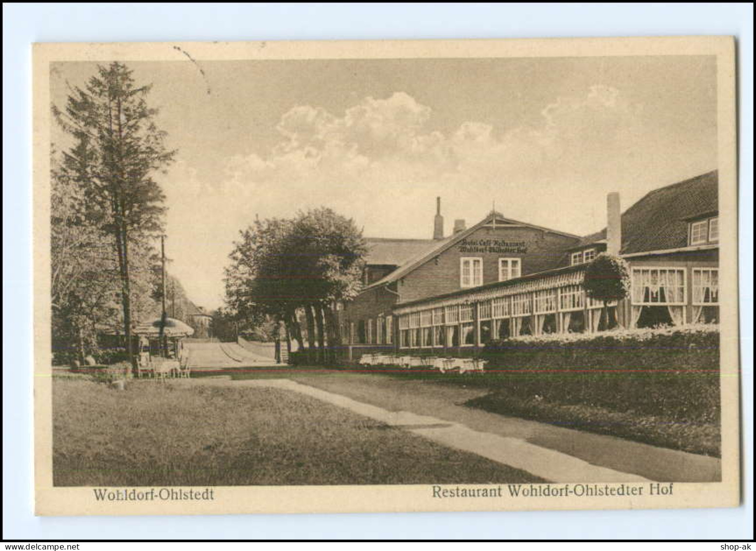 XX002957/ Hamburg Wohldorf Ohlstedt Ohlstedter Hof AK 1936 - Wandsbek