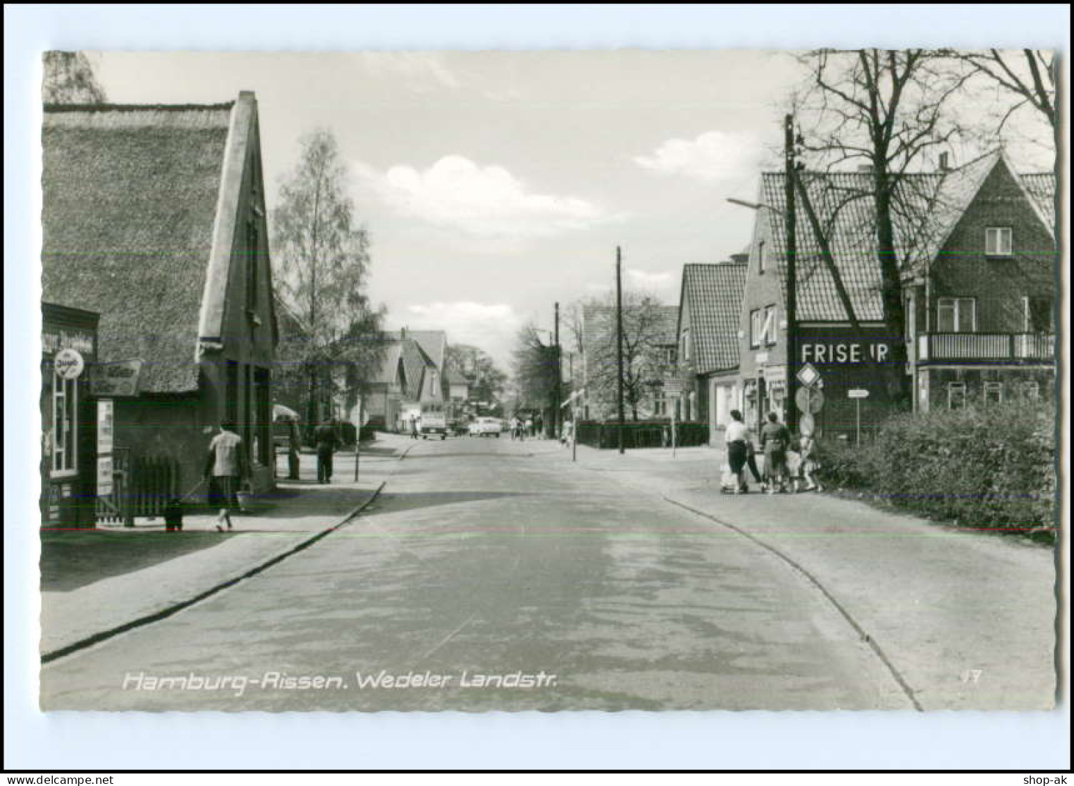 XX002925/ Hamburg Rissen Wedeler Chaussee AK Ca.1965 - Altona