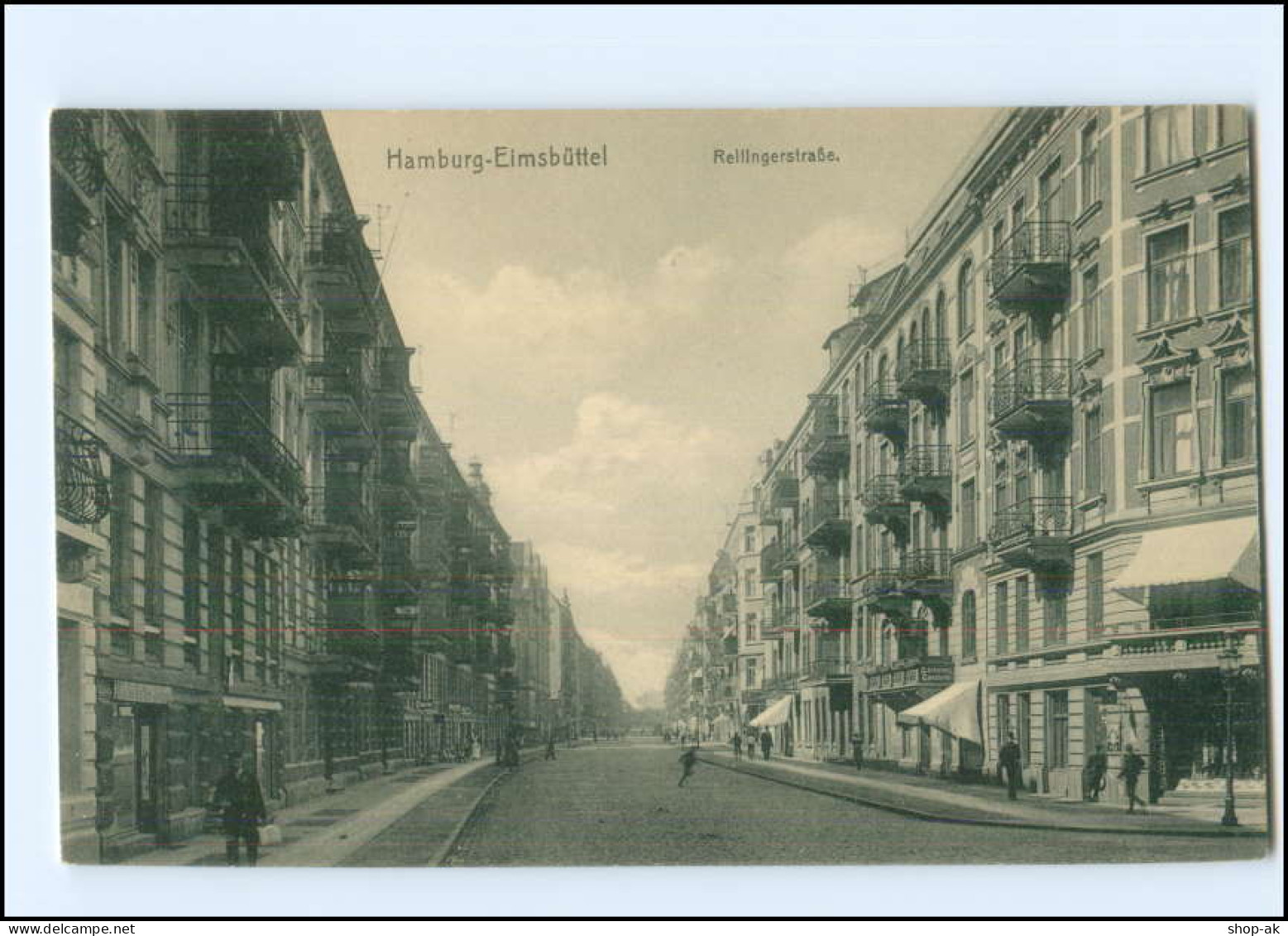 XX002814/ Hamburg Eimsbüttel Rellingerstraße AK Ca.1910 - Eimsbüttel