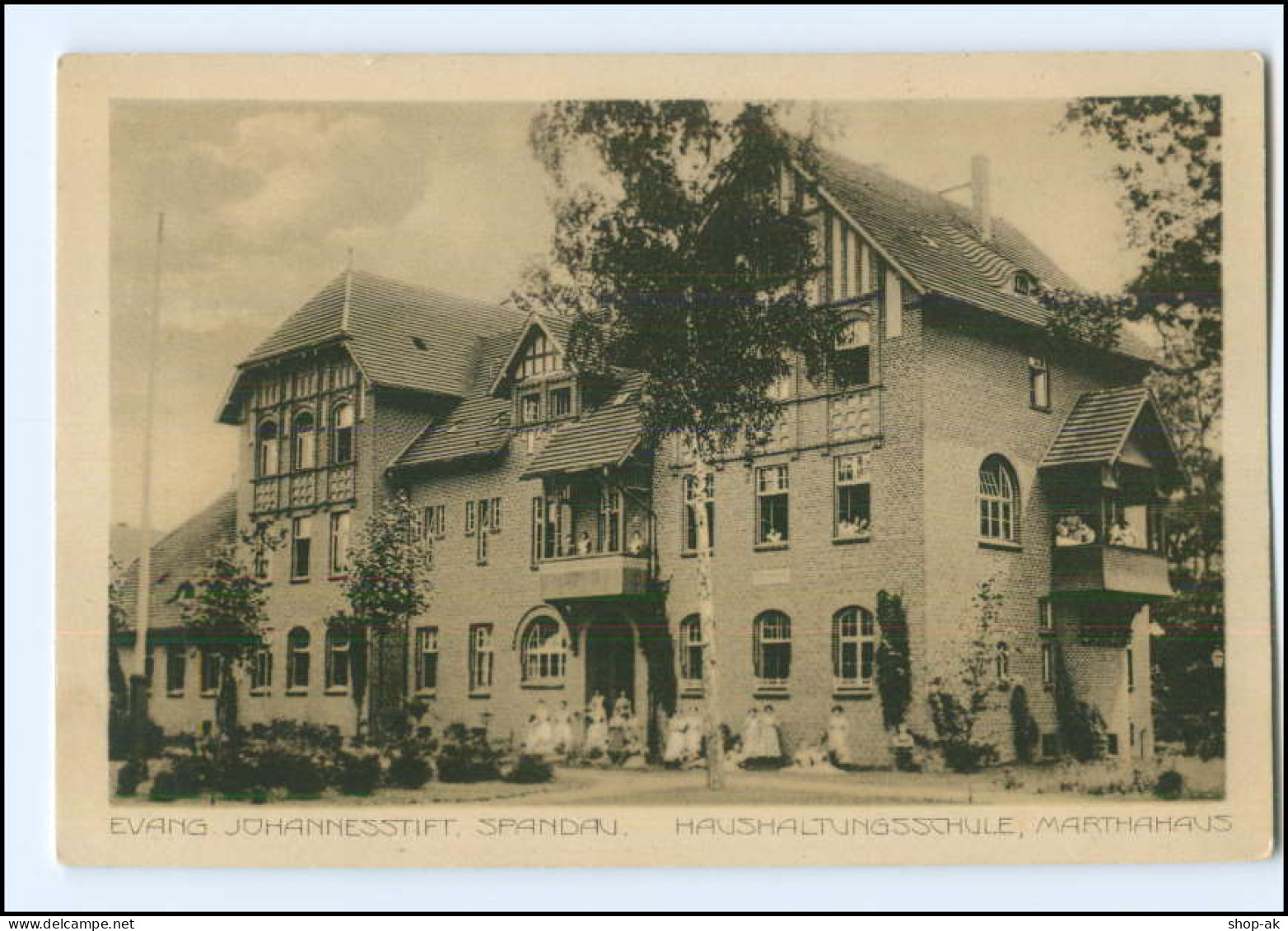 XX002592/ Berlin Spandau Evang. Johannesstift Haushaltsschule AK - Spandau