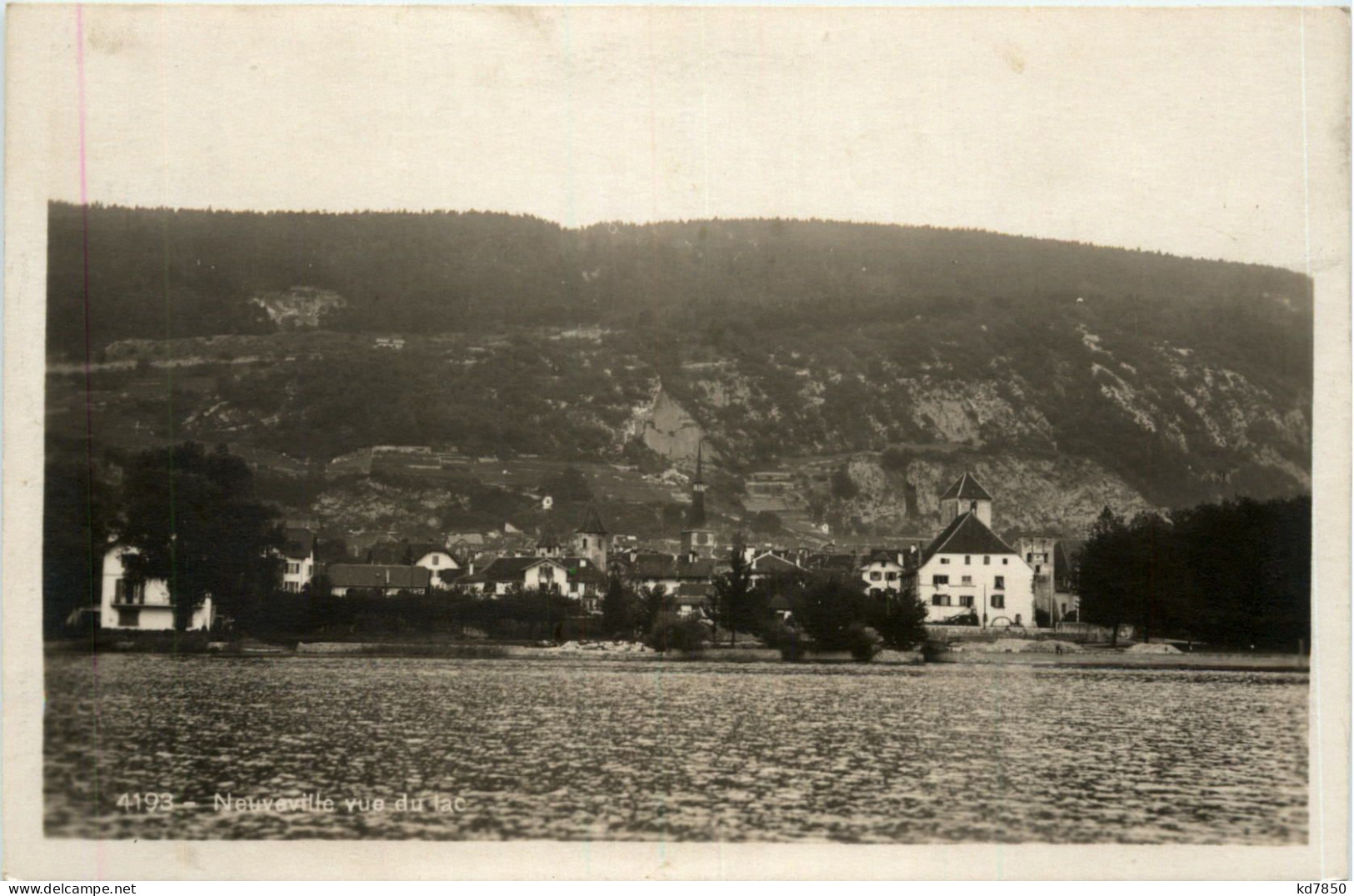 Neuveville Vue Du Lac - La Neuveville