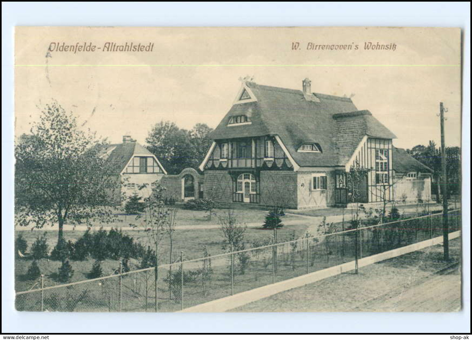 XX002506/ Hamburg Oldenfelde Alt-Rahlstedt 1910 AK - Wandsbek