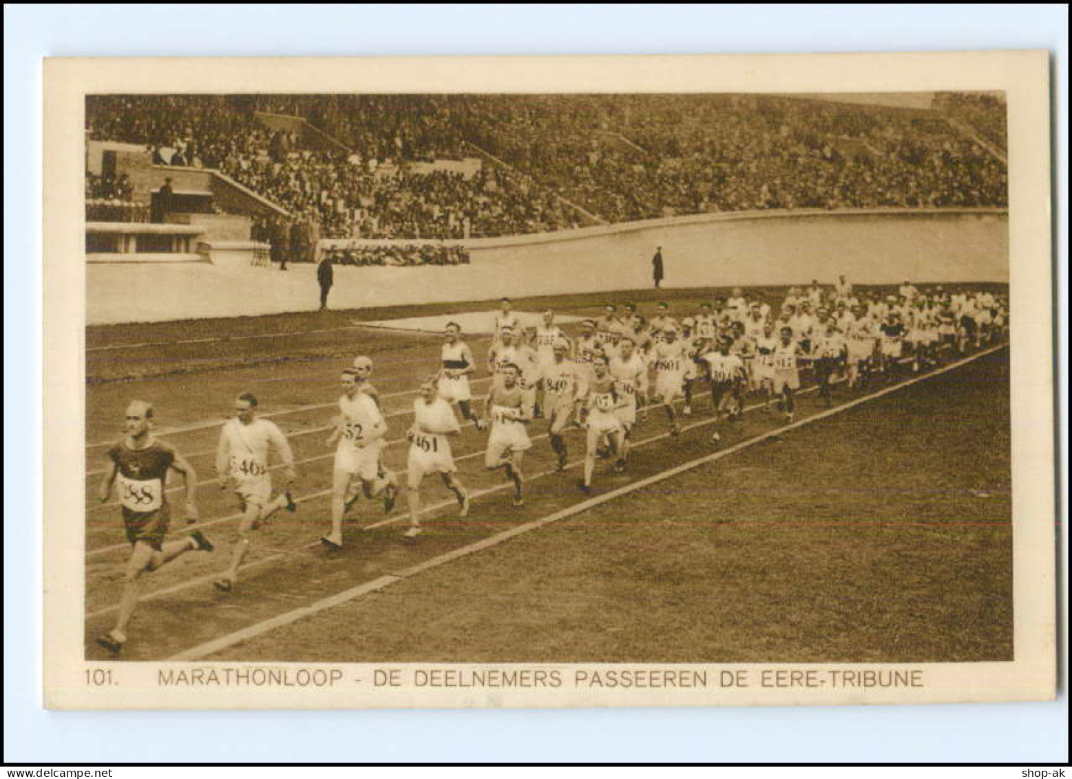 XX002161/ Olympiade 1928 Amsterdam Marathonloop AK - Olympische Spiele