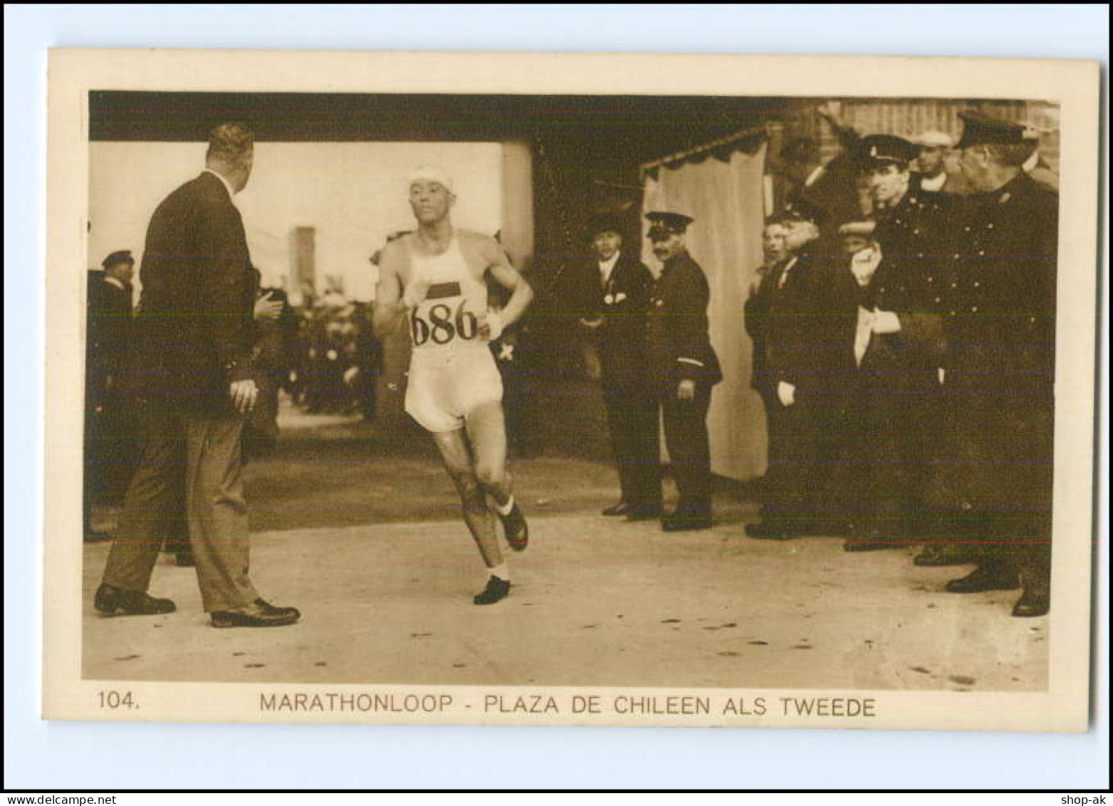 XX002162/ Olympiade 1928 Amsterdam Marathonloop AK - Olympische Spelen