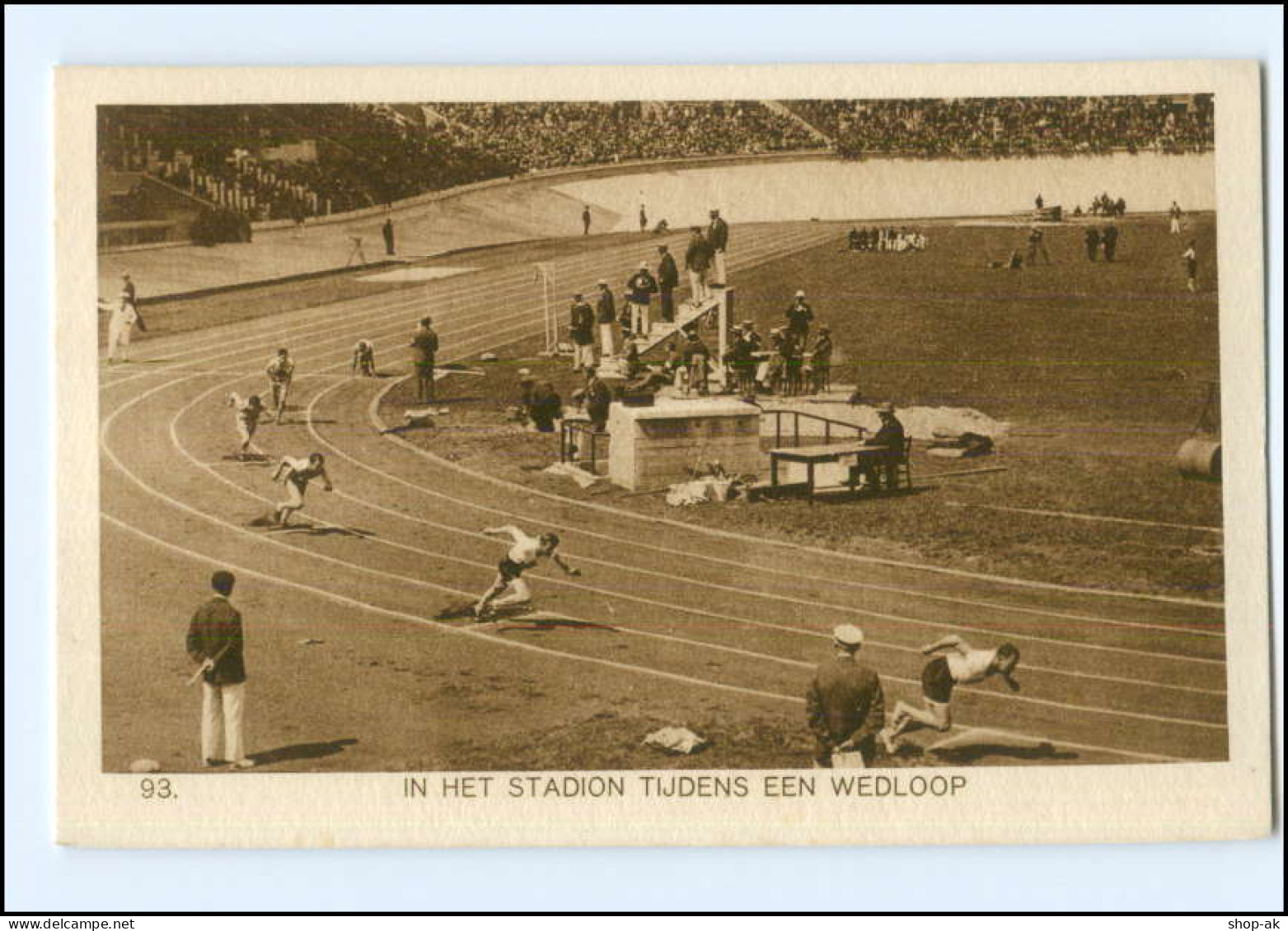 XX002155/ Olympiade 1928 Amsterdam Wettlaufen AK - Olympische Spelen