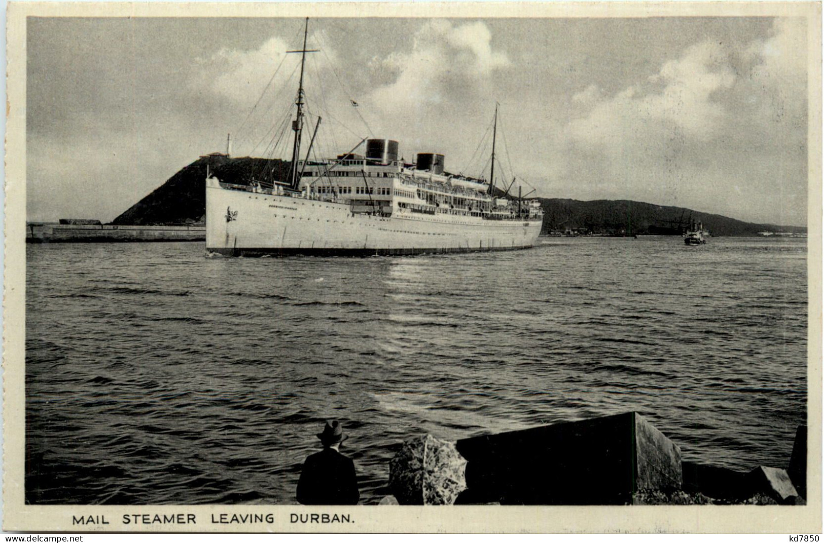 Durban - Mail Steamer - South Africa