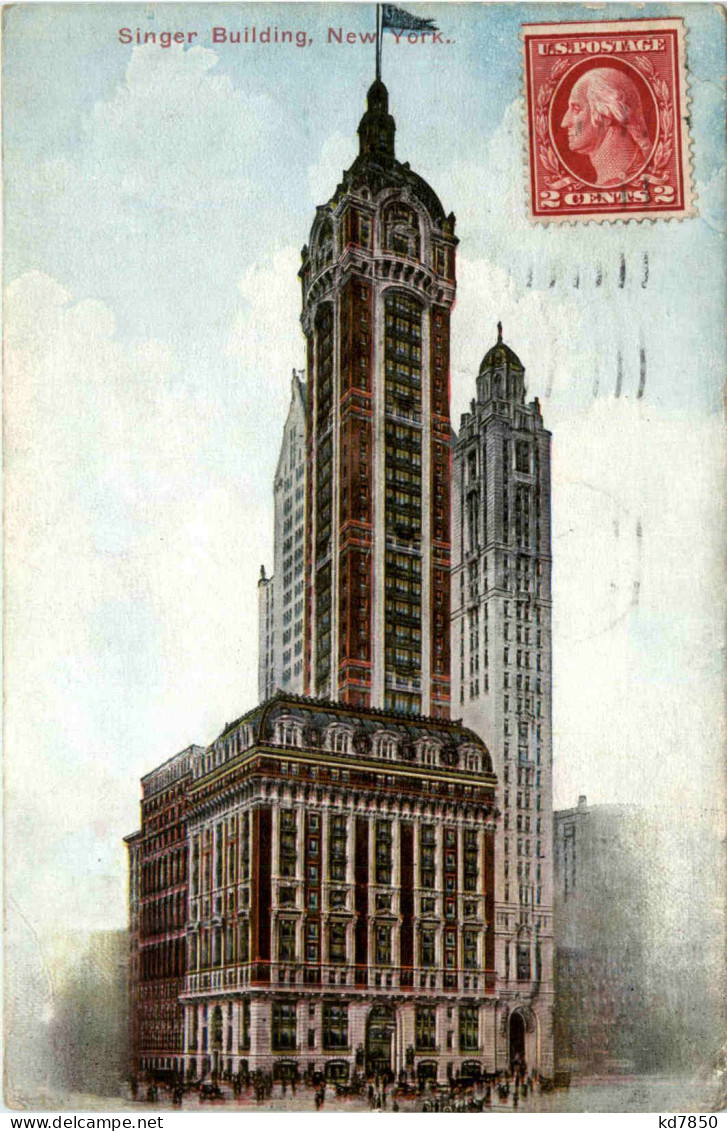 New York - Singer Building - Autres & Non Classés