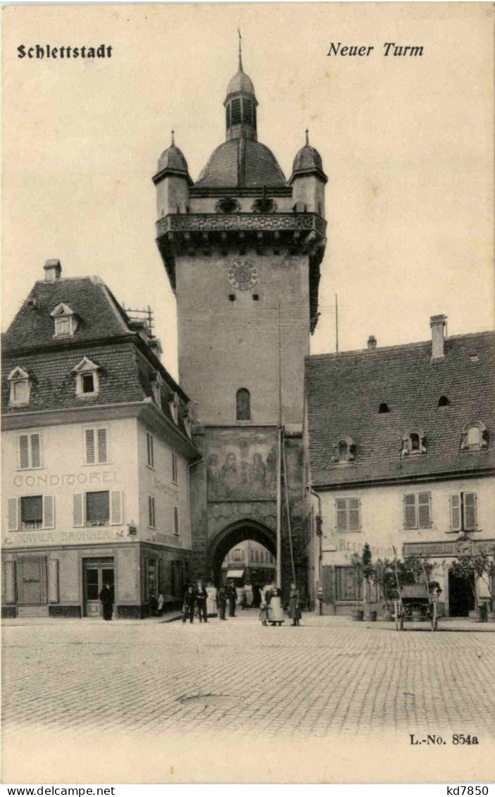 Schlettstadt - Neuer Turm - Selestat