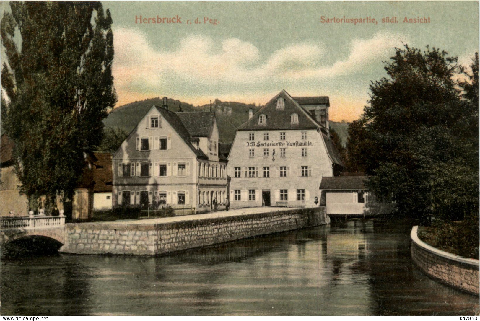 Hersbruck - Sartoriuspartie Mühle - Hersbruck
