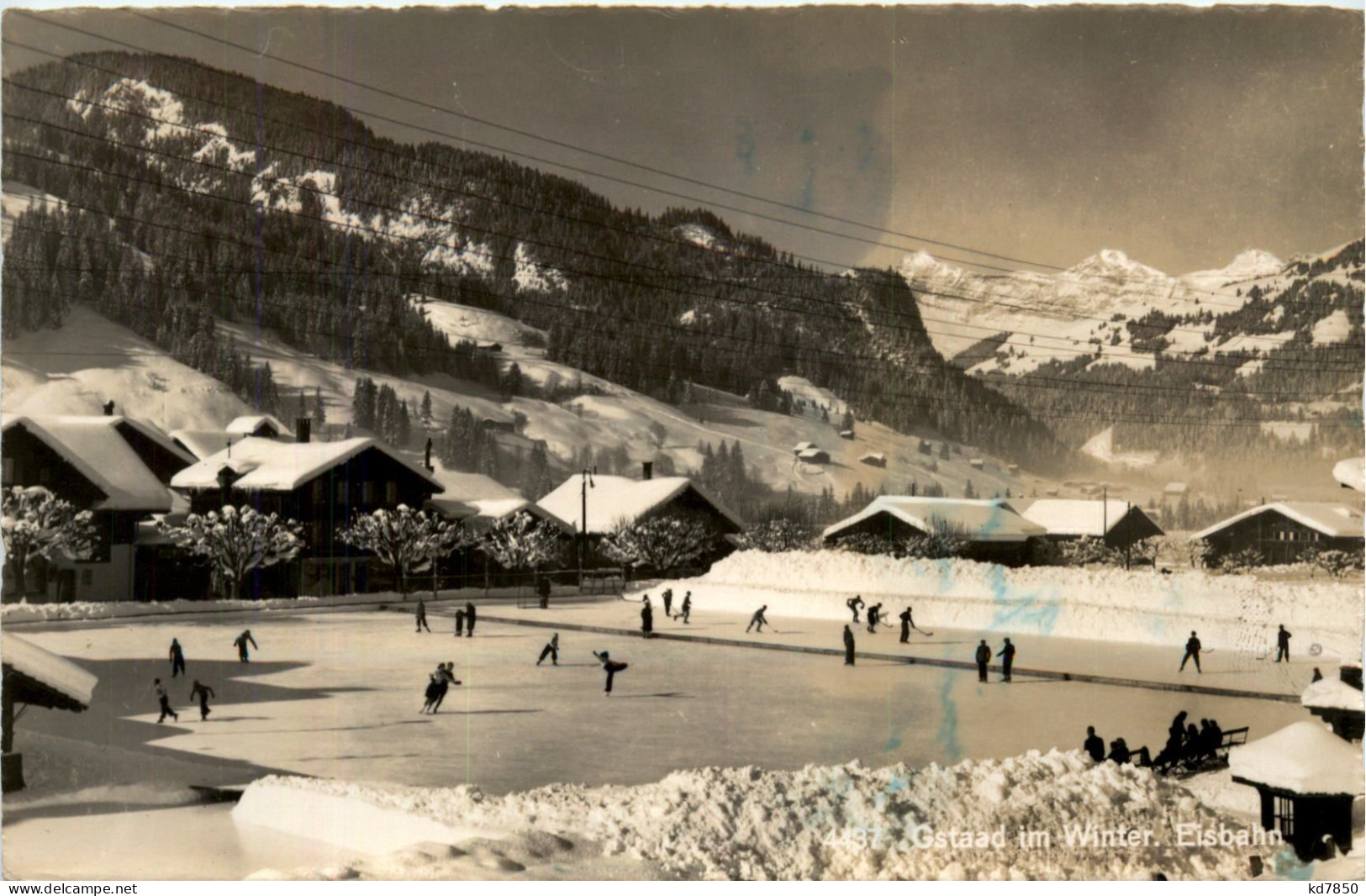 Gstaad Im Winter - Eisbahn - Gstaad