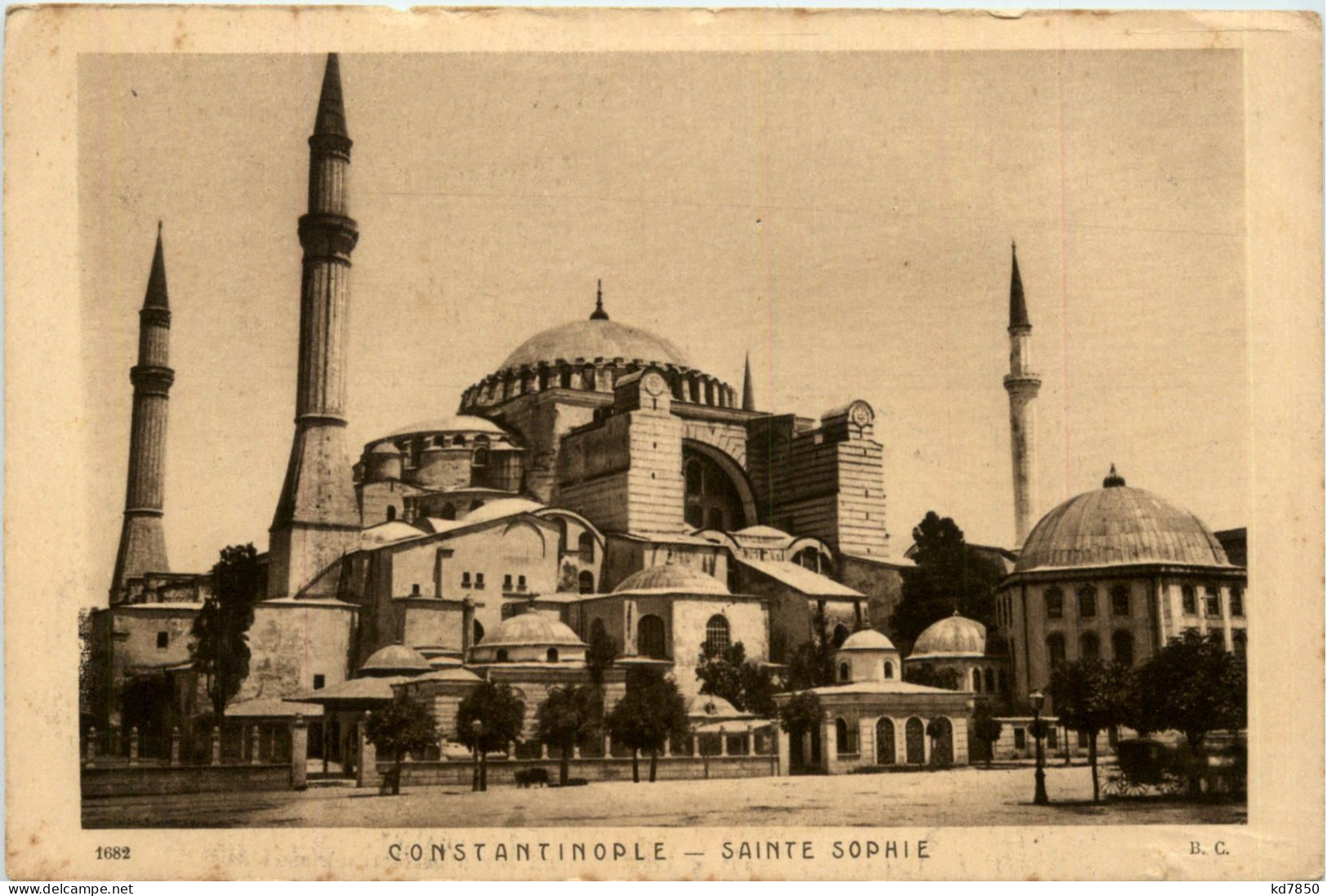 Constantinople - Sainte Sophie - Türkei