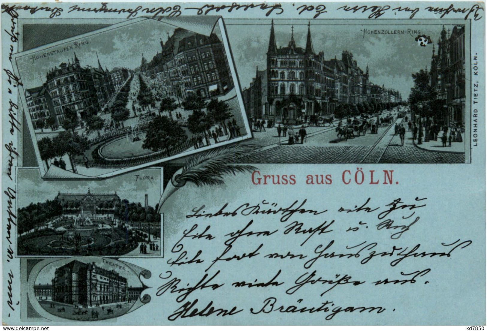 Gruss Aus Köln - Litho - Koeln