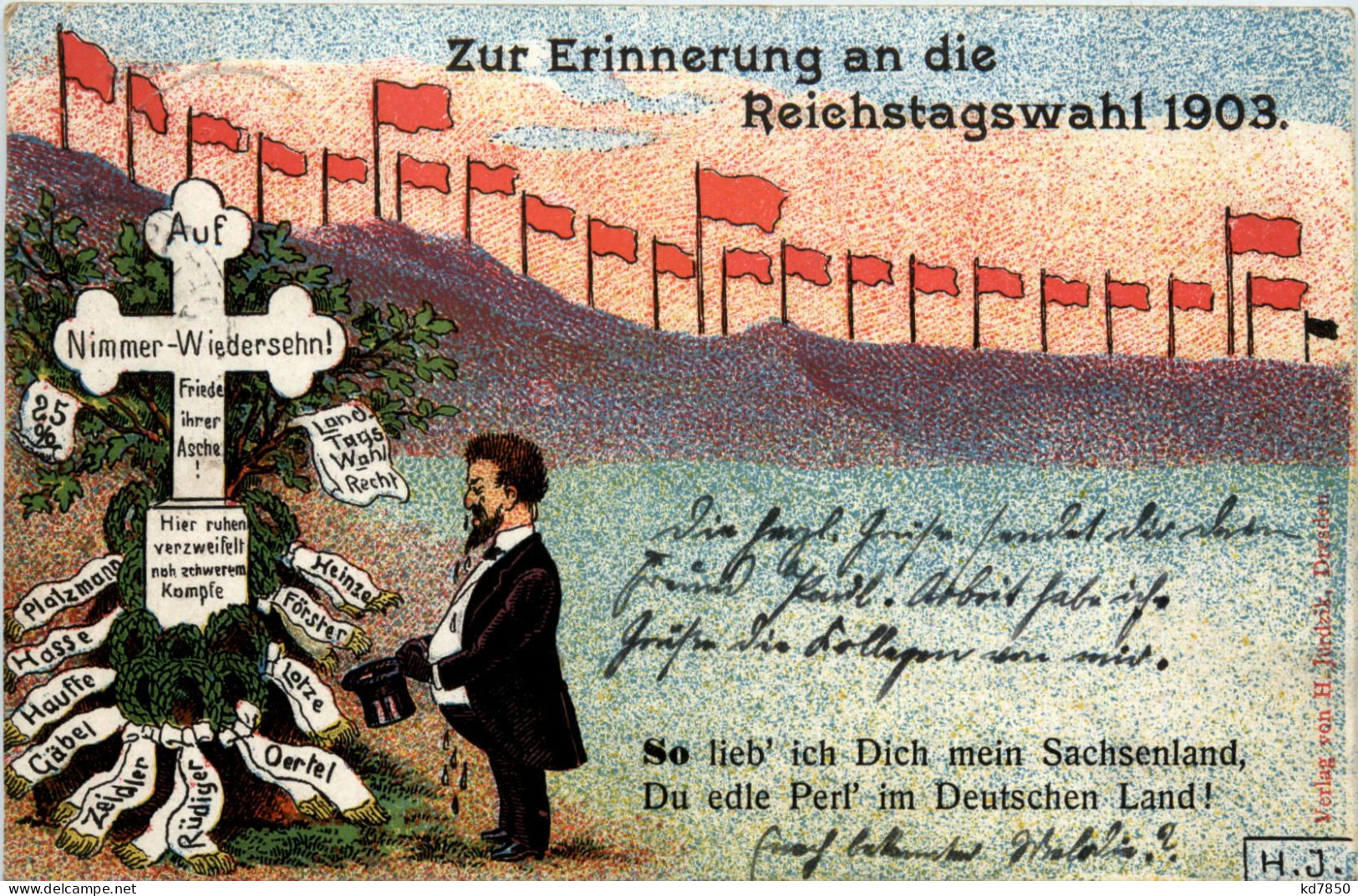 Sachsen - Reichstagswahl 1903 - Eventos