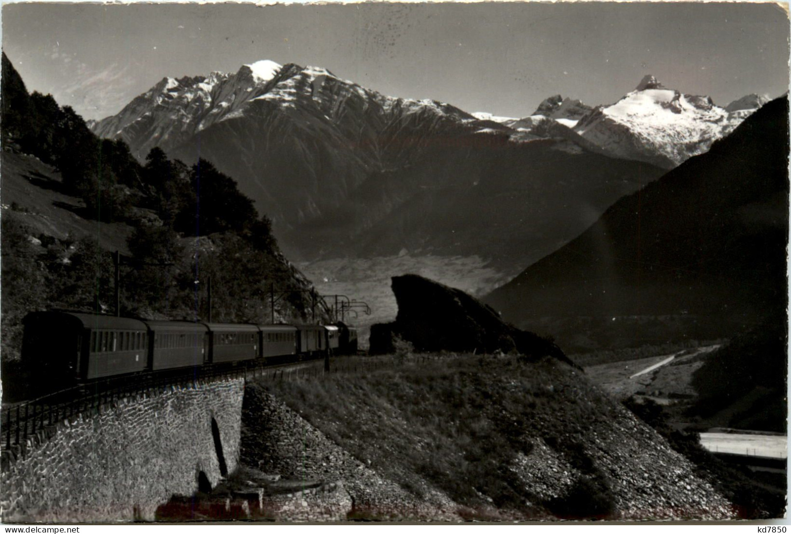 Lötschbergbahn Bei Brig - Brigue-Glis 