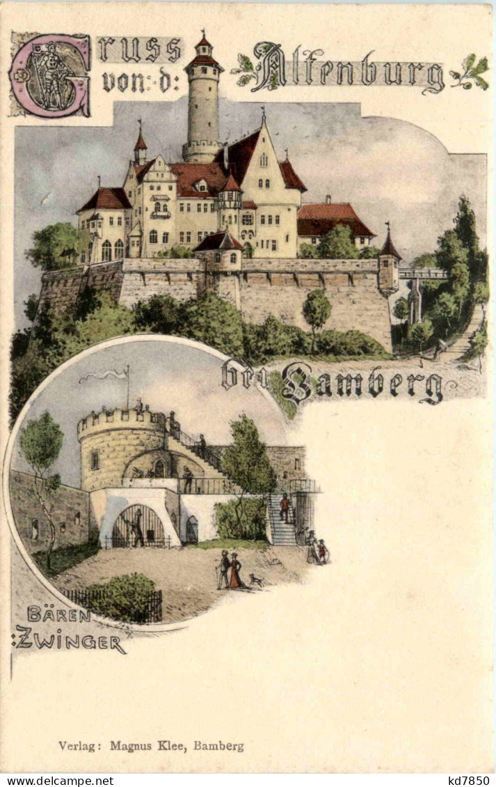 Gruss Von Der Altenburg Bei Bamberg - Bamberg