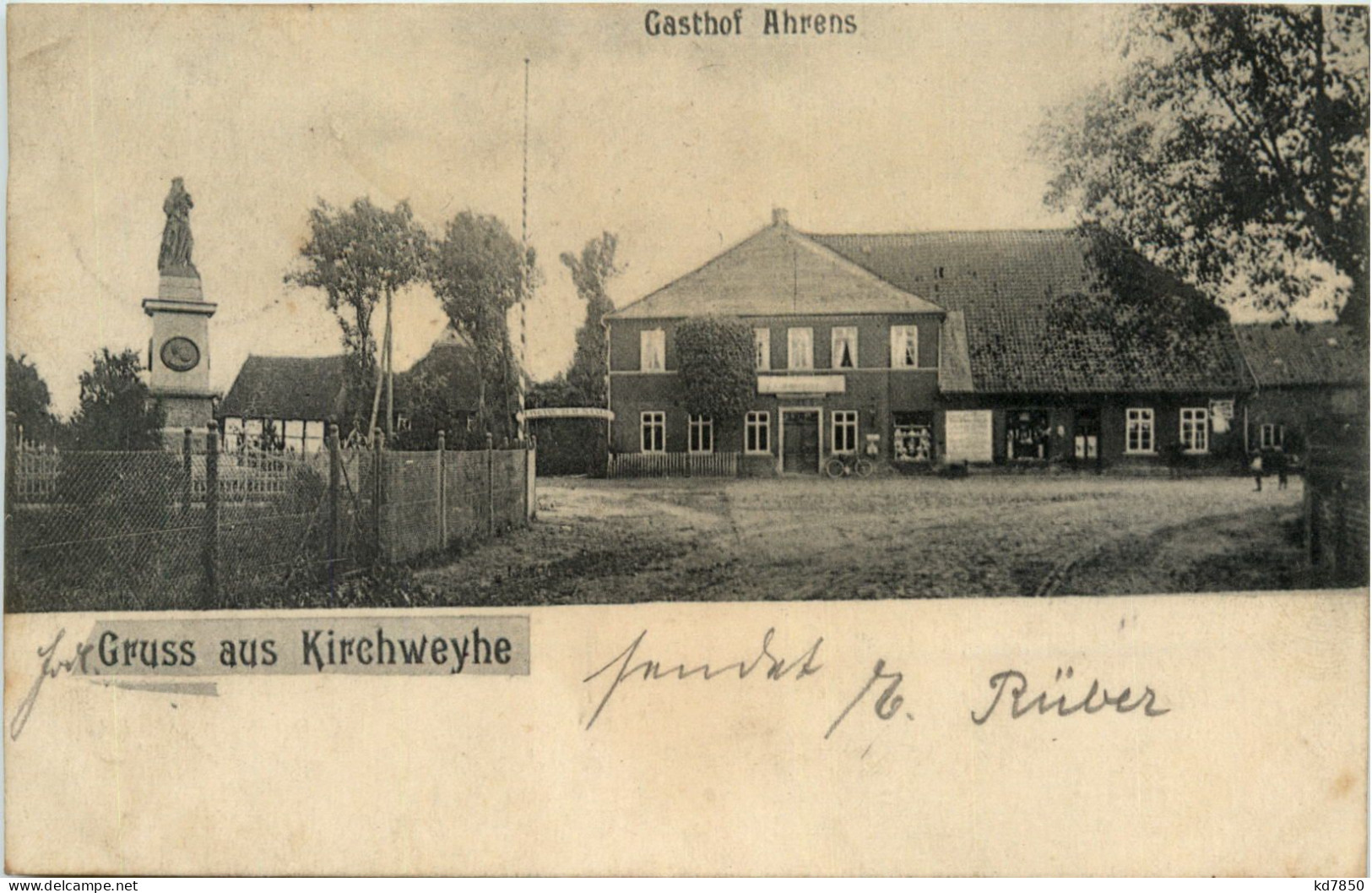 Gruss Aus Kirchweyhe - Gasthof Ahrens - Diepholz