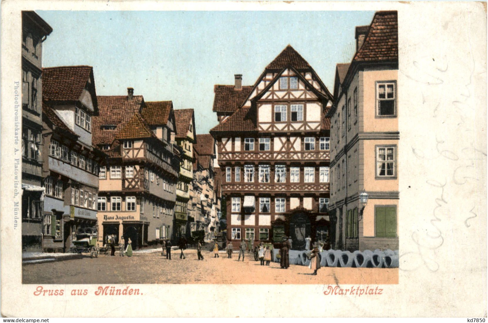 Gruss Aus Münden - Marktplatz - Hannoversch Münden