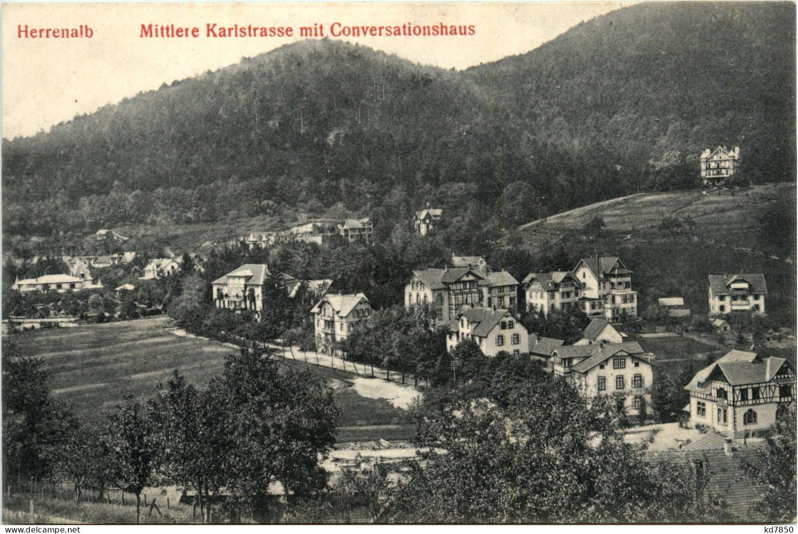 Herrenalb - Mittlere Karlstrasse - Bad Herrenalb