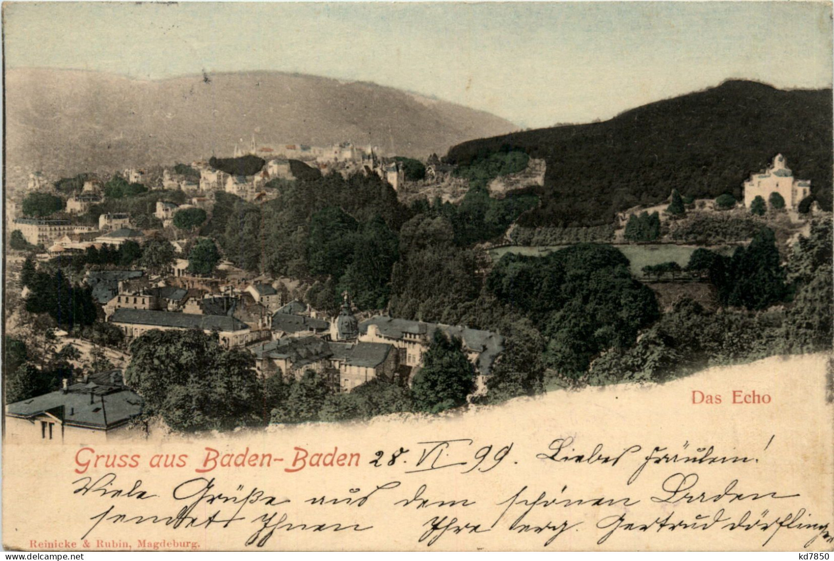 Baden-Baden - Das Echo - Baden-Baden