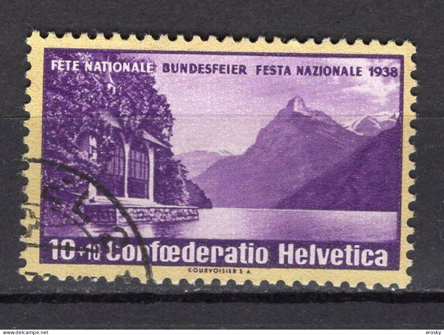 T3101 - SUISSE SWITZERLAND Yv N°311 Pro Patria Fete Nationale - Used Stamps