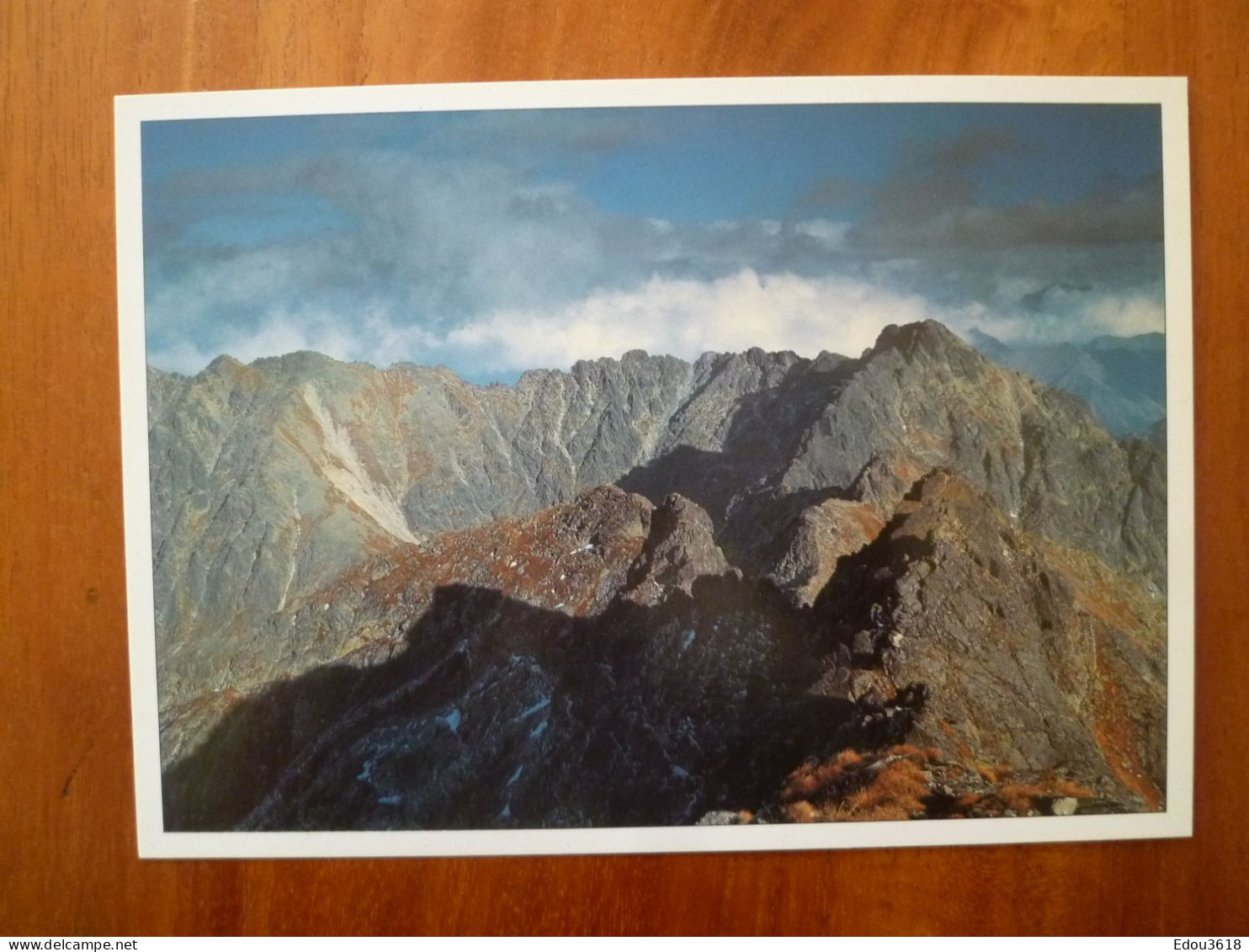 Lot 12 Carte postale Chaine montagneuse des Tatras en Pologne 21x15cm - photographe Ryszard Ziemak