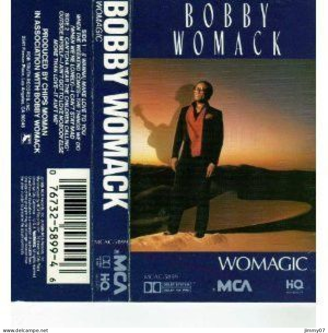 Bobby Womack - Womagic (Cass, Album) - Cassettes Audio