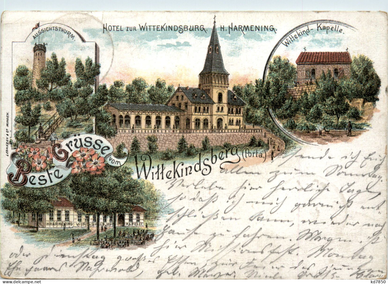 Beste Grüsse Vom Wittekindsberg - Porta Westfalica - Porta Westfalica