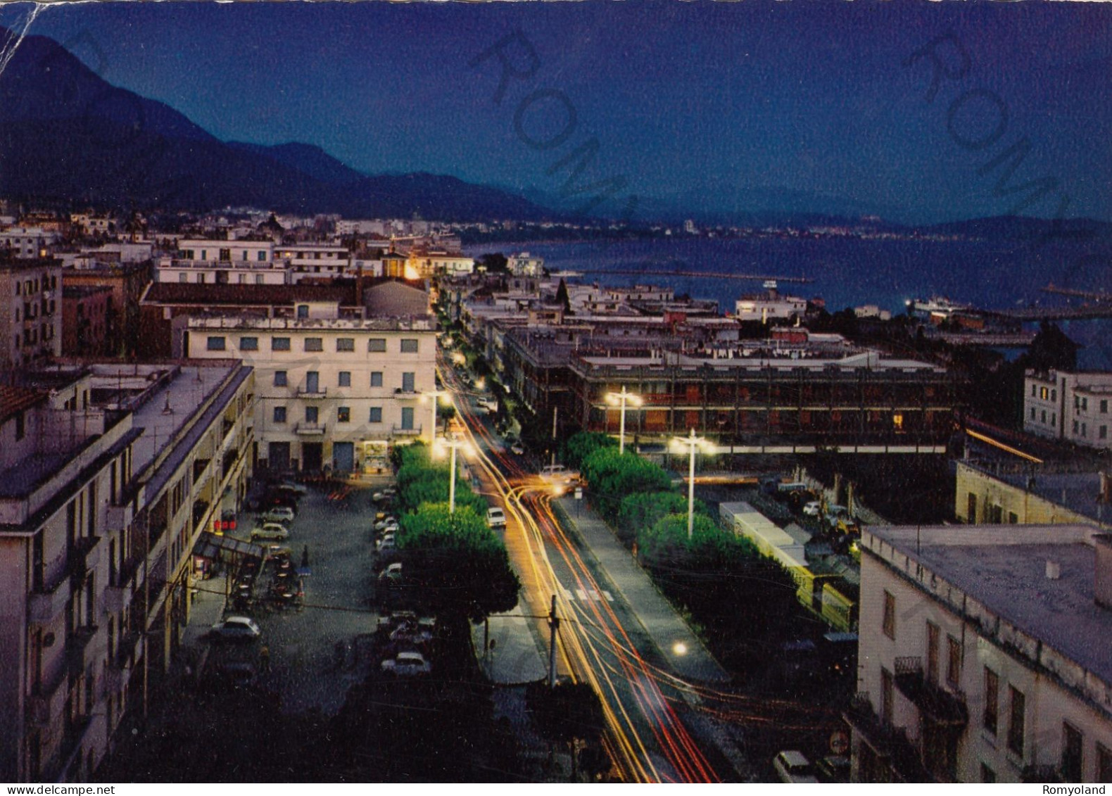 CARTOLINA  C8 FORMIA,LATINA,LAZIO-NOTTURNO-STORIA,MEMORIA,CULTURA,RELIGIONE,IMPERO ROMANO,BELLA ITALIA,VIAGGIATA 1978 - Latina