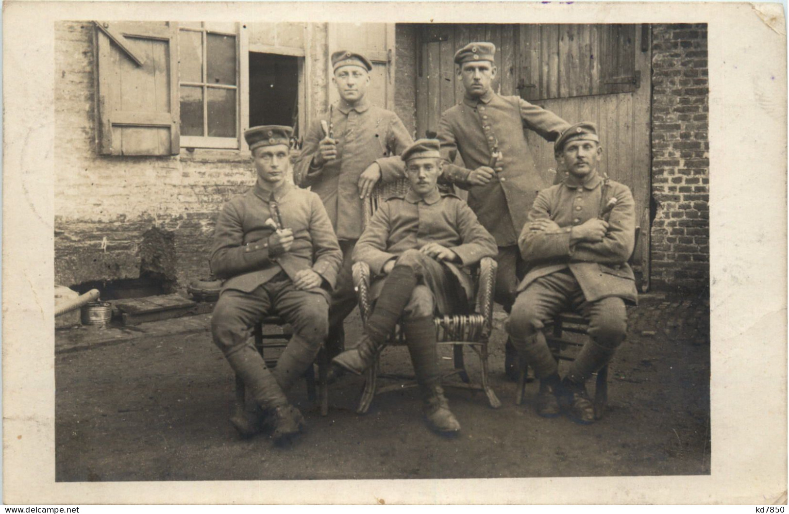 Soldaten - Feldpost Landsturm-Inf Regiment Maschinen Gewehr Kompagnie - Régiments