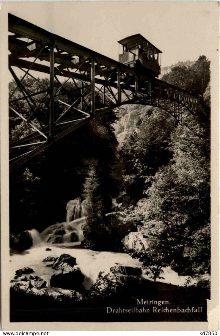 Meiringen - Drahtseilbahn Reichenbachfall - Meiringen