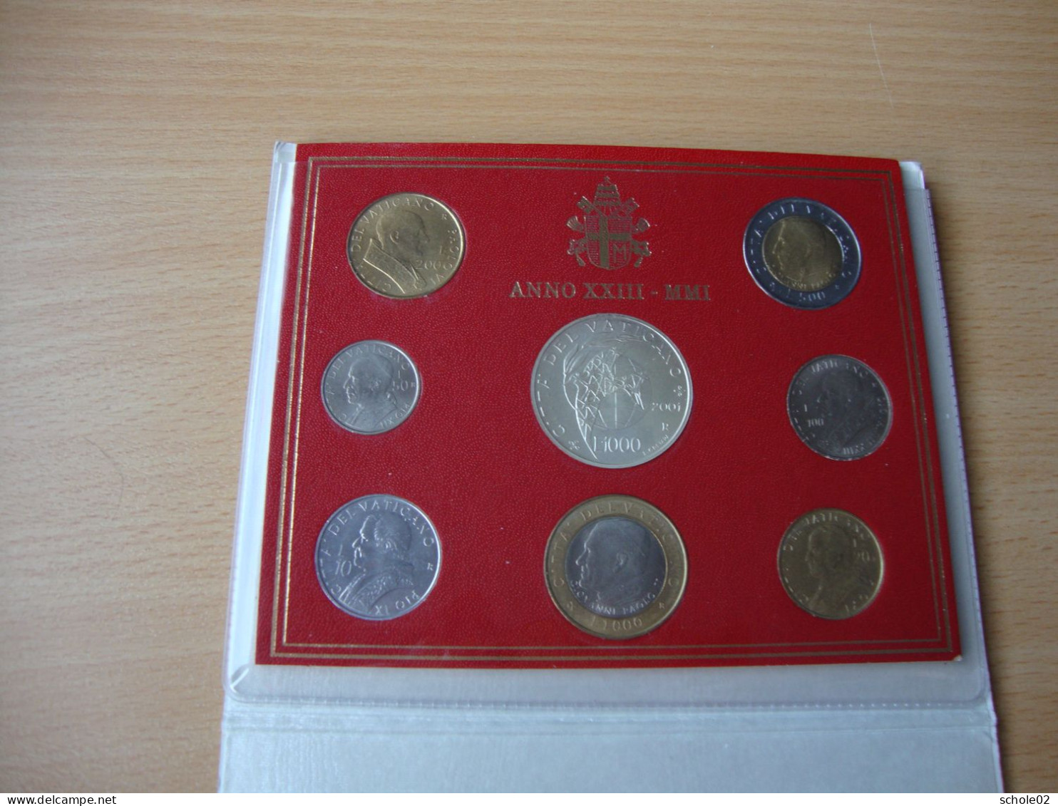 Set Monétaire Vatican 2001 - Vaticano