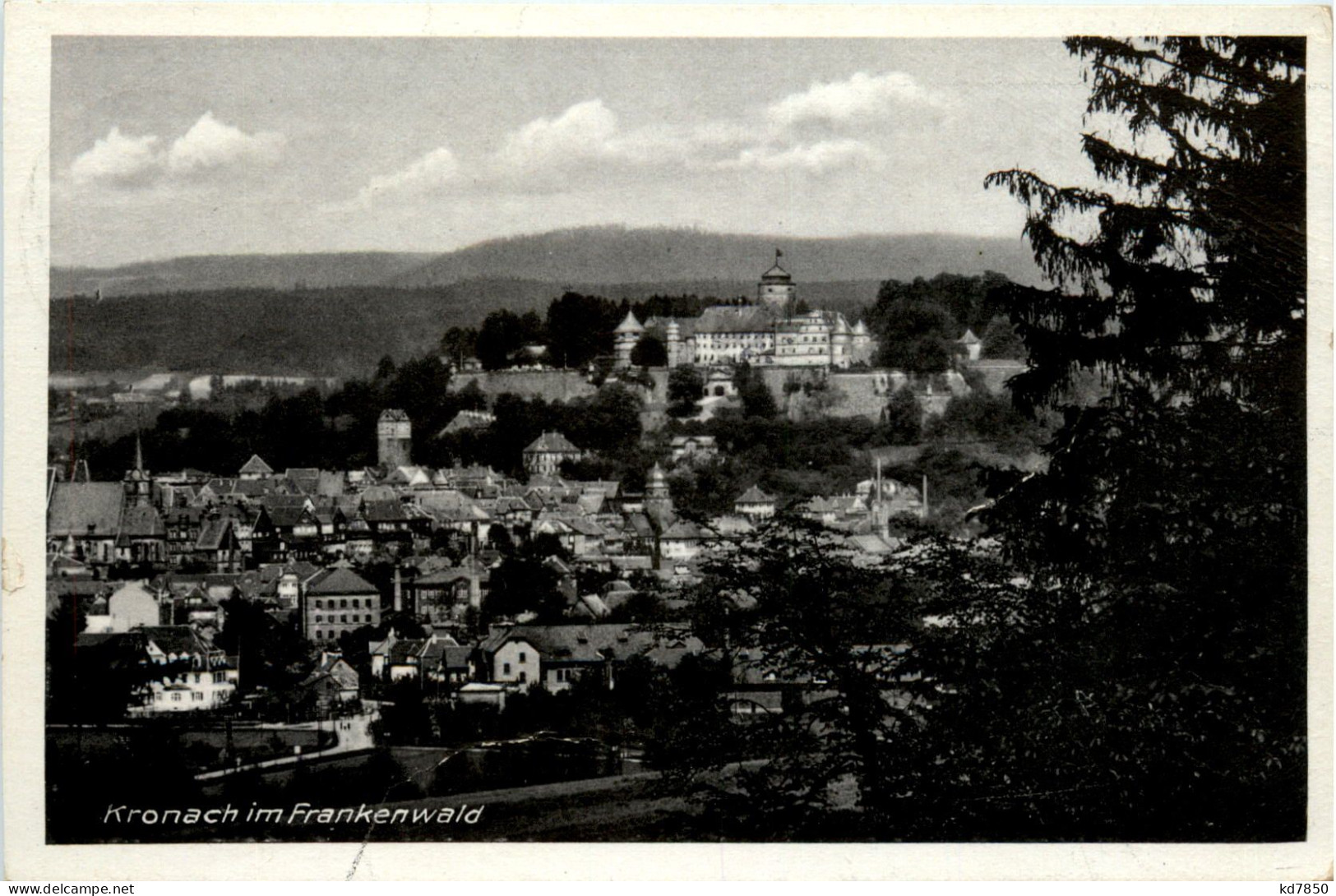 Kronach Im Frankenwald - Feldpost 3. Reich - Kronach