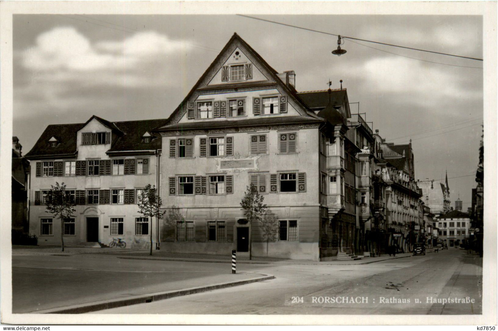 Rorschach - Rathaus Und Hauptstrasse - Rorschach
