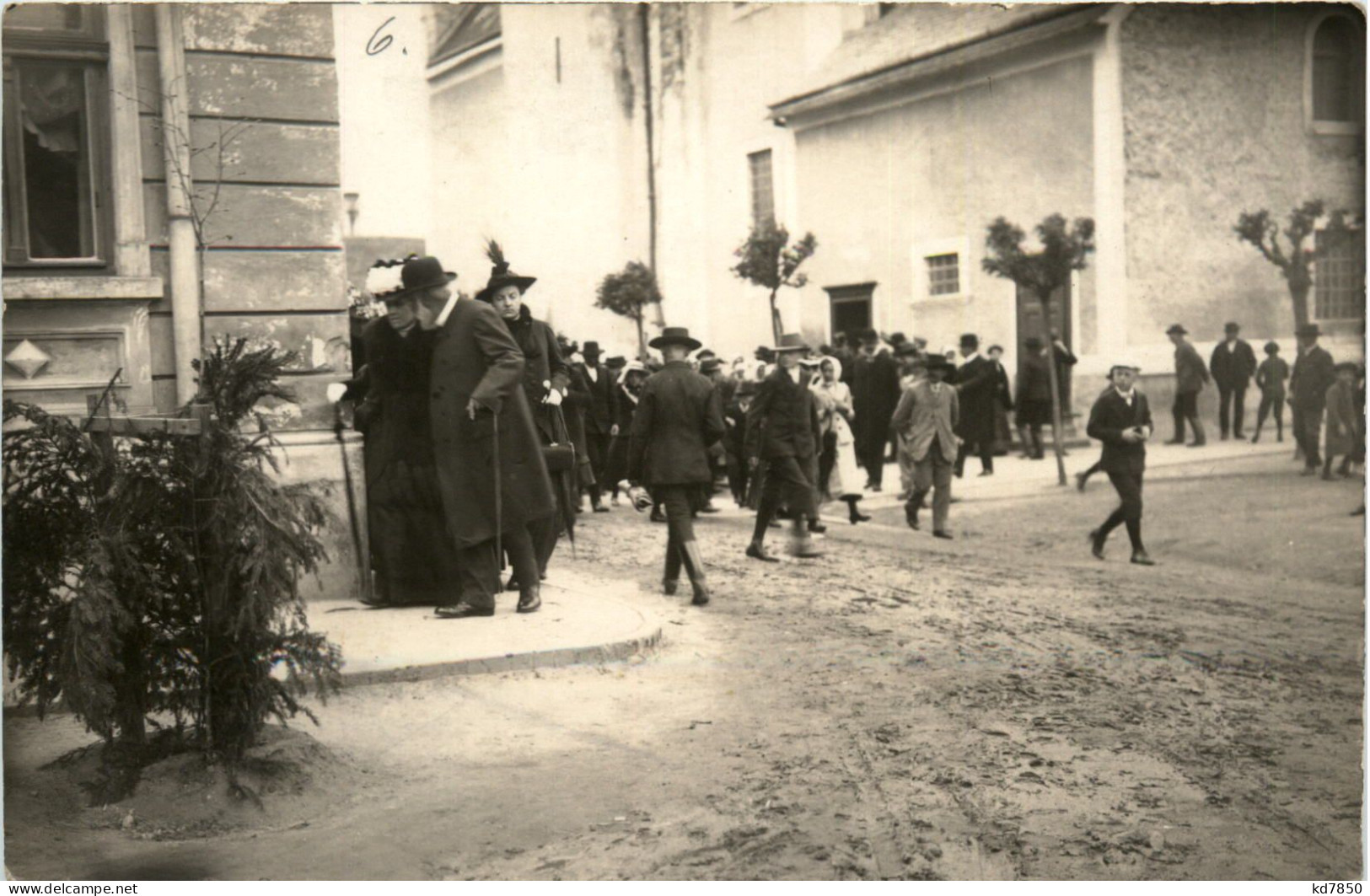 Sarvar 1914 König Und Königin Kommen Aus Der Kirche - Hongrie