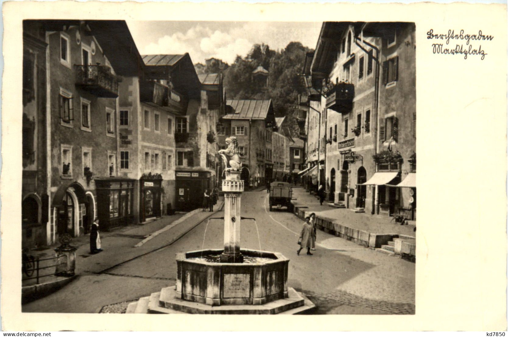 Berchtesgaden - Marktplatz - Berchtesgaden
