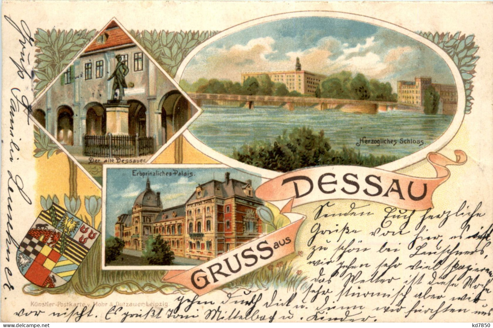 Gruss Aus Dessau - Litho - Dessau