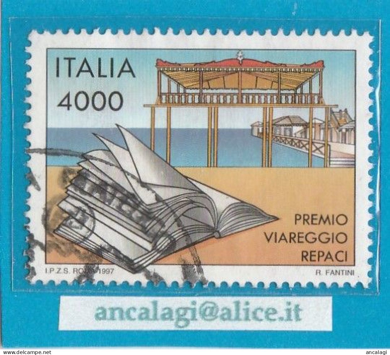 USATI ITALIA 1997 - Ref.0779 "PREMIO VAREGGIO" 1 Val. - - 1991-00: Oblitérés