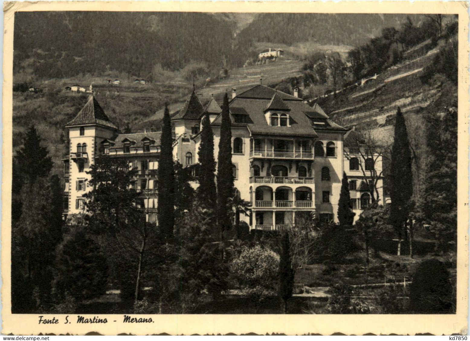 Merano - Fonte S. Martino - Feldpost 3. Reich - Merano