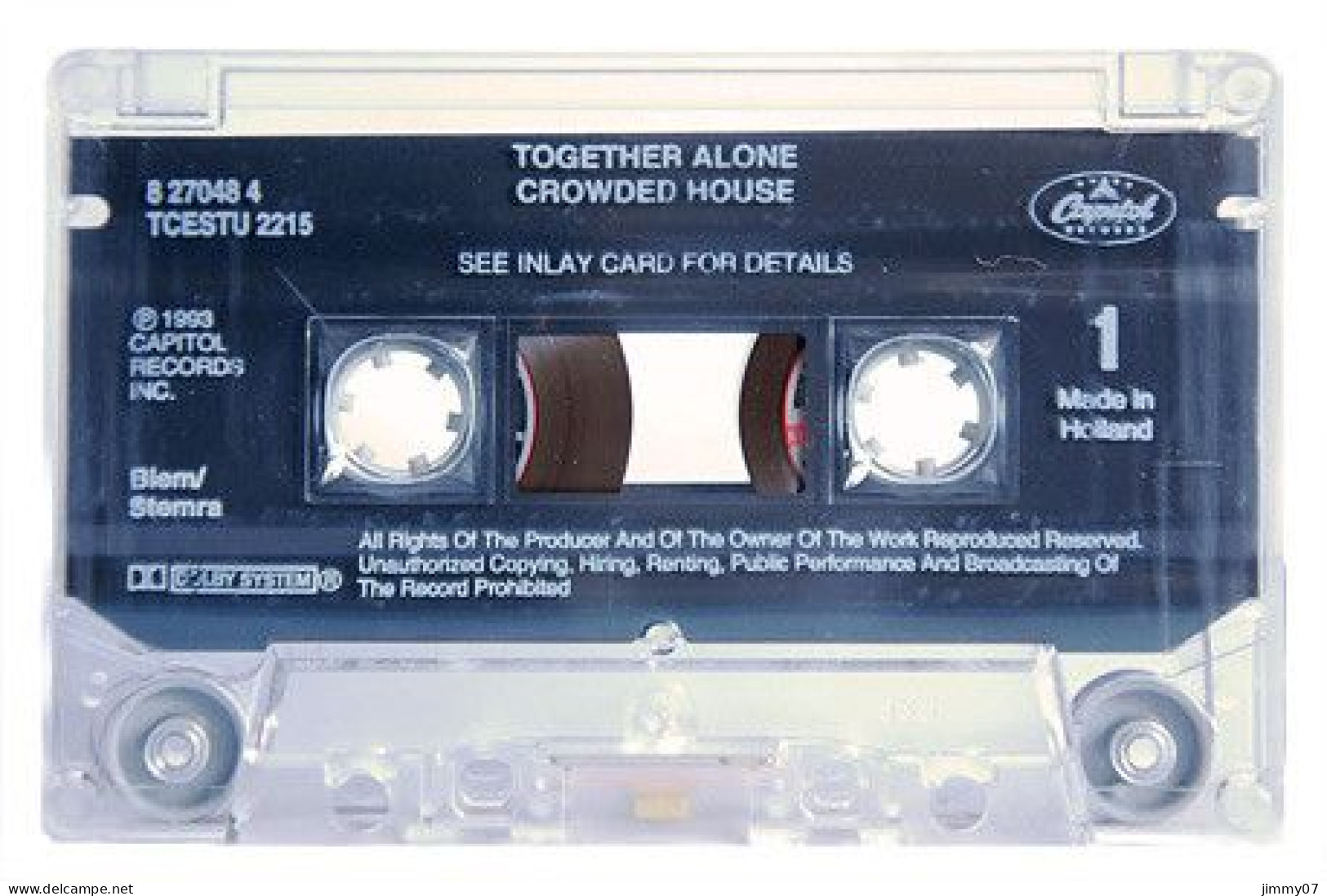 Crowded House - Together Alone (Cass, Album) - Audio Tapes