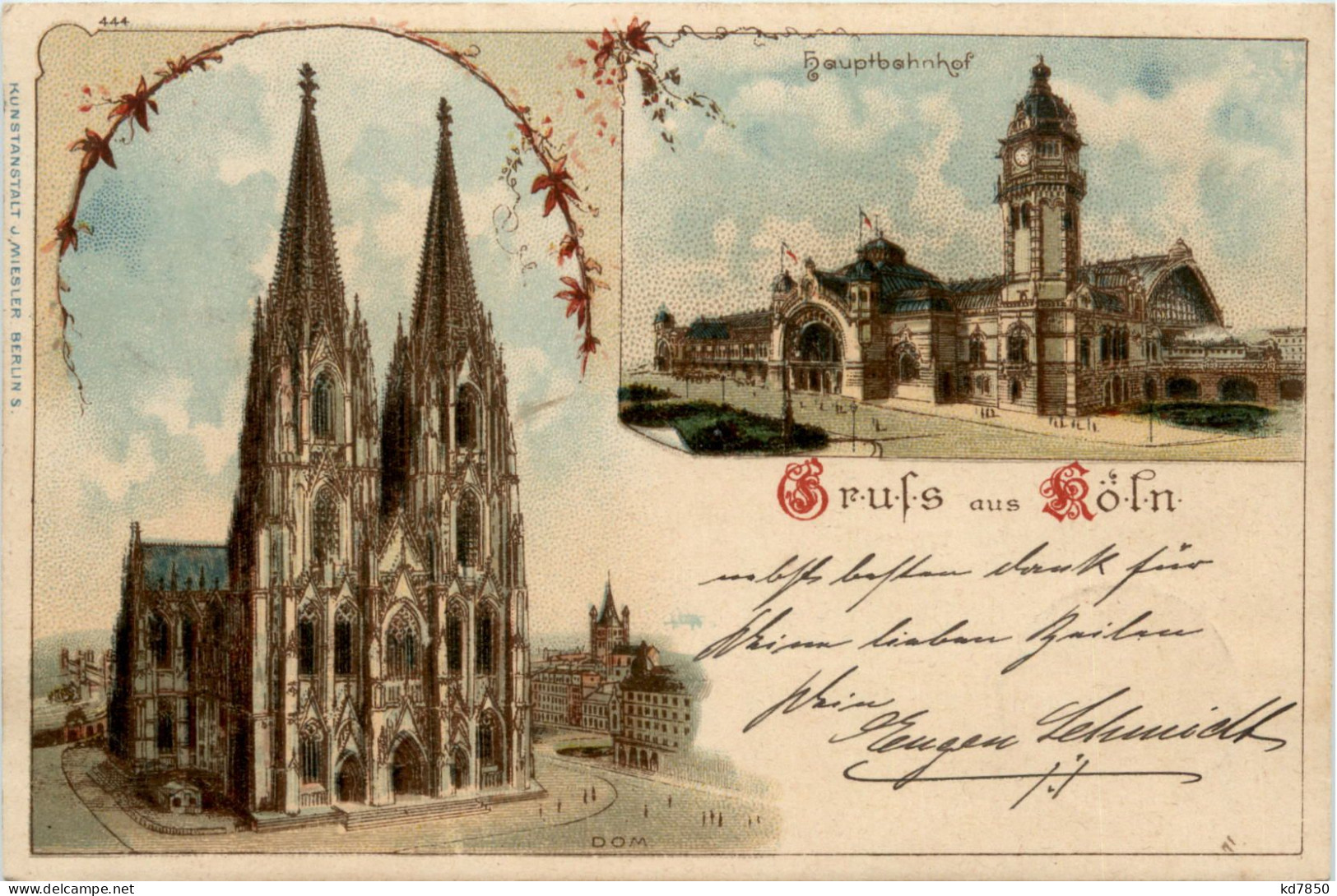 Gruss Aus Köln - Litho - Koeln