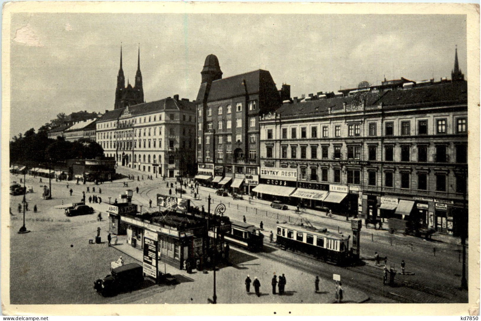 Brno - Brünn - Wilson Platz - Boehmen Und Maehren