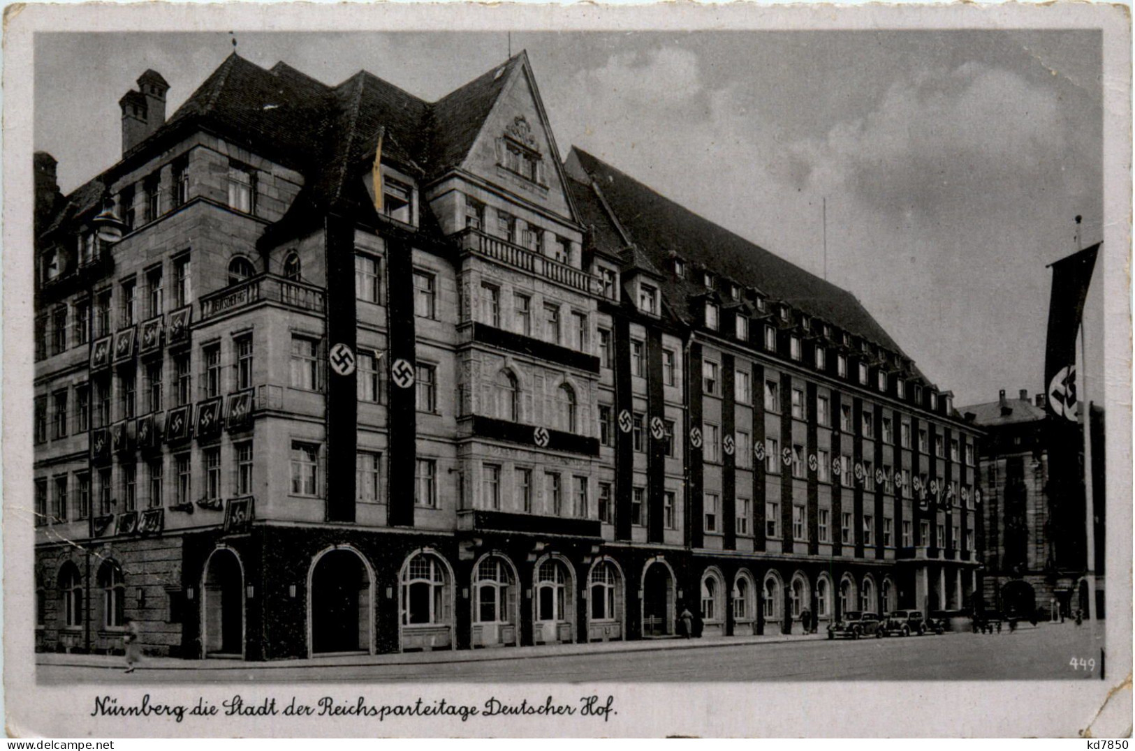 Nürnberg - Deutscher Hof - Hakenkreuz - 3. Reich - Nürnberg