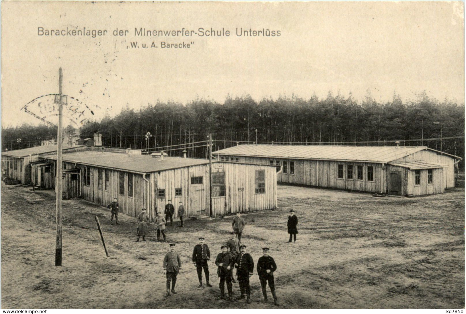 Unterlüss - Barackenlager Der Minenwerfer Schule - Celle