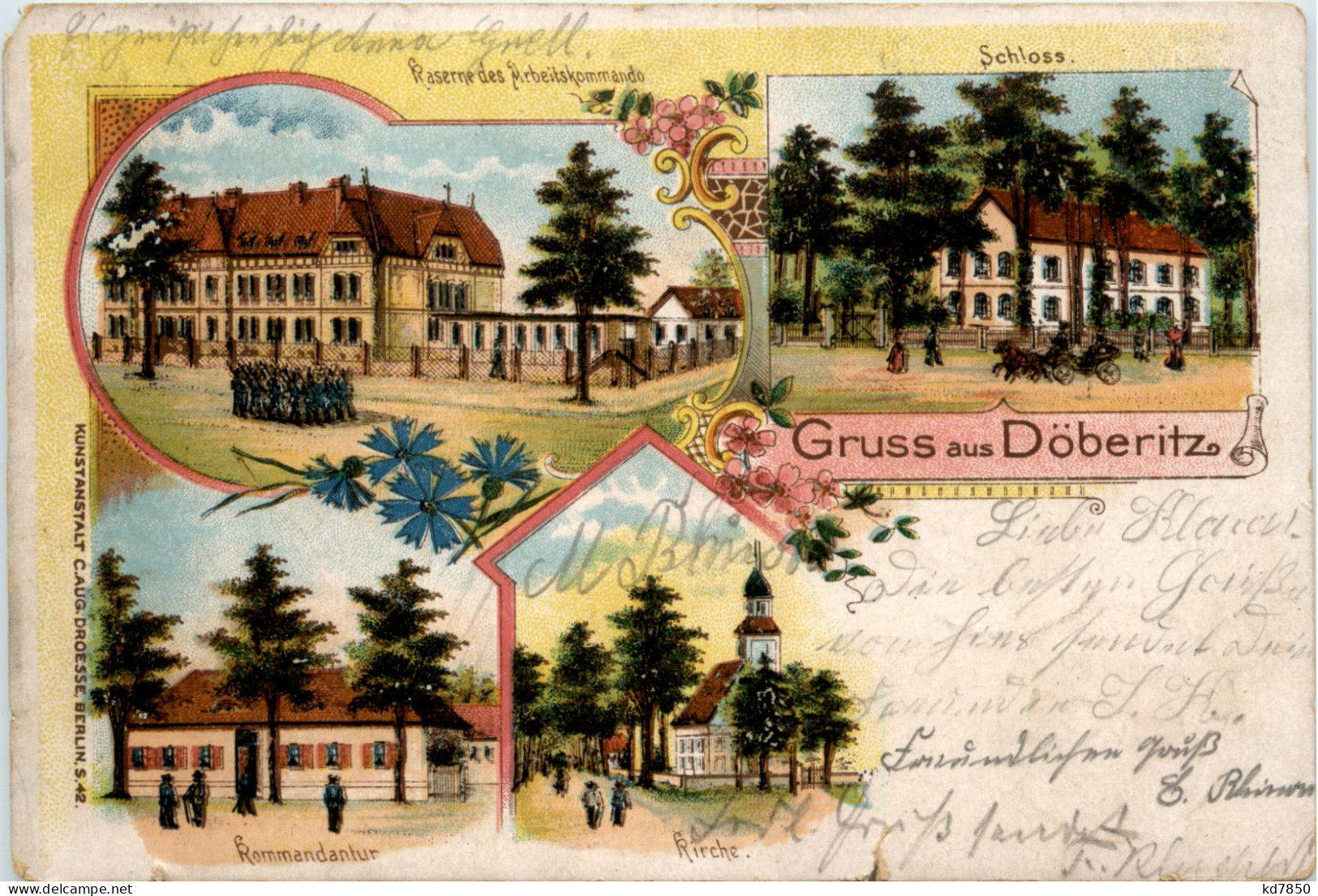 Gruss Aus Döberitz - Litho - Dallgow-Döberitz