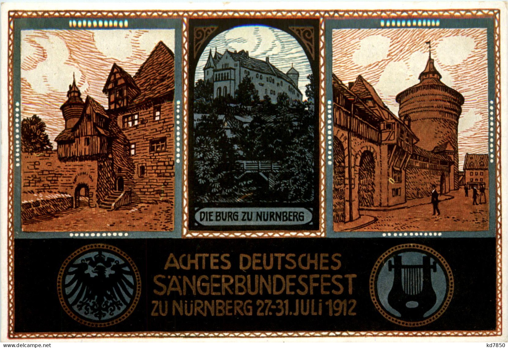 Nürnberg -Sängerbundesfest 1912 - Nürnberg