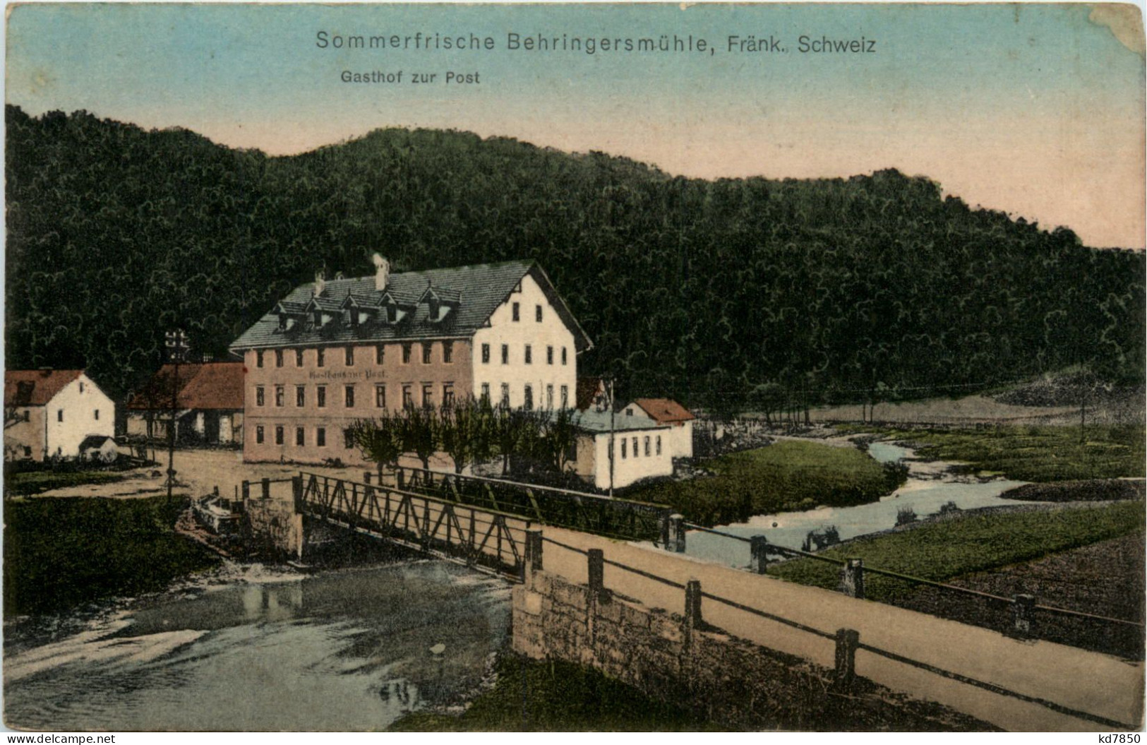 Sommerfrische Behringersmühle - Gasthof Zur Post - Gössweinstein - Forchheim