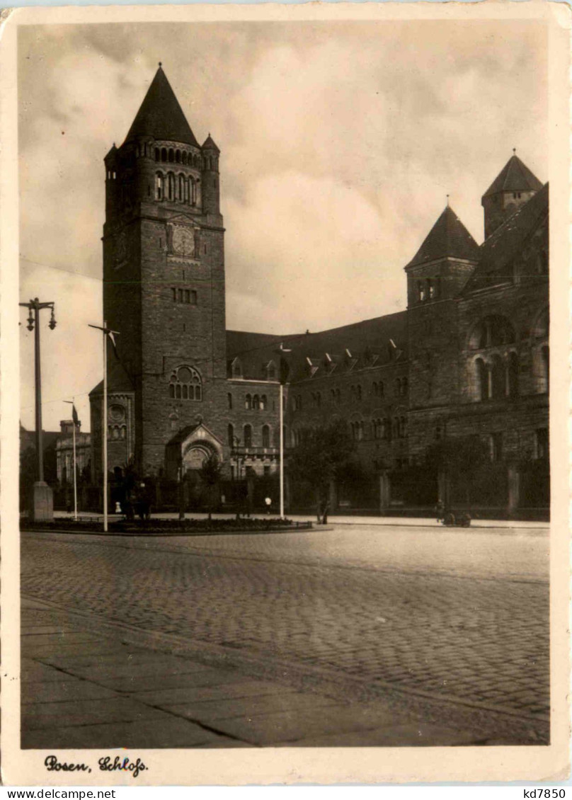 Posen - Schloss - Geburtstag Des Führers - 3. Reich - Posen