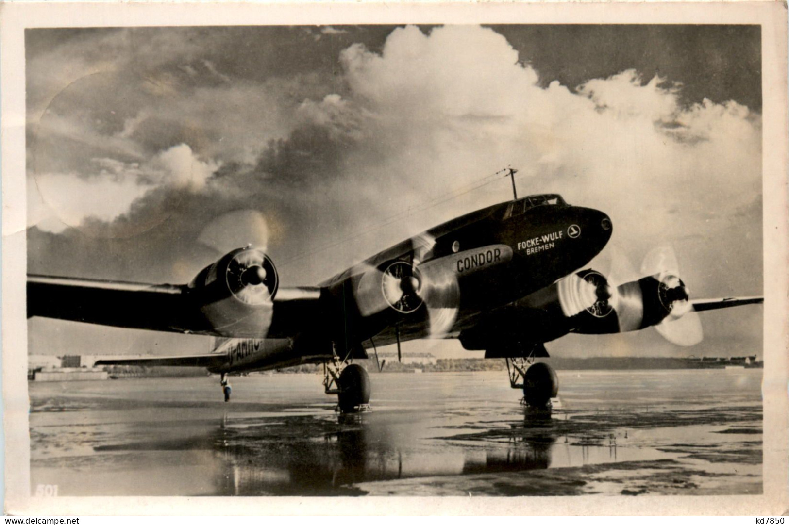 Focke-Wulf Fw 200 Condor Bremen - Feldpost Fliegerausbildungsbattallion Eger - 1939-1945: 2. Weltkrieg
