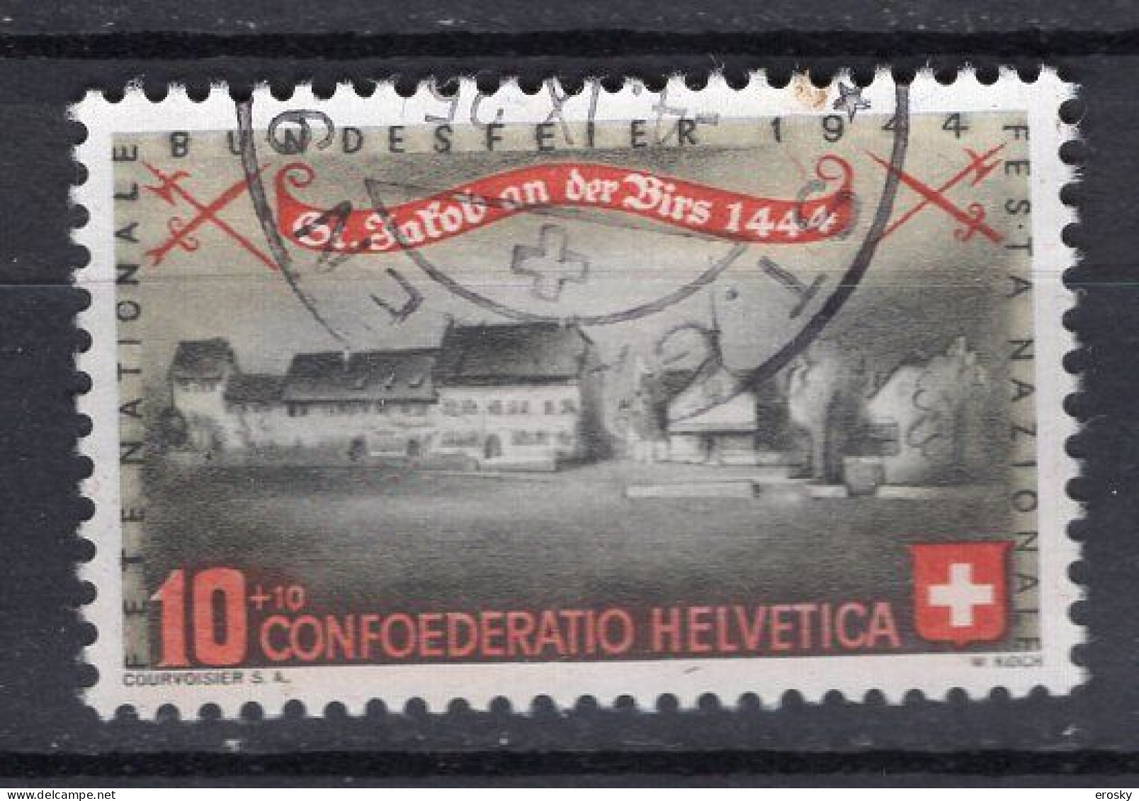 T3108 - SUISSE SWITZERLAND Yv N°396 Pro Patria Fete Nationale - Used Stamps