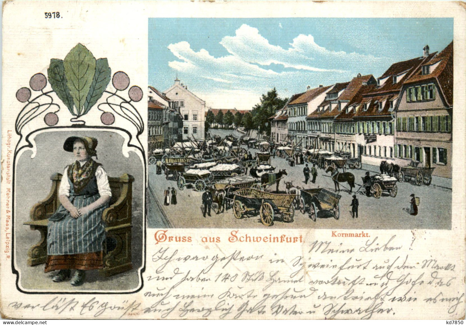 Gruss Aus Schweinfurt - Kornmarkt - Schweinfurt